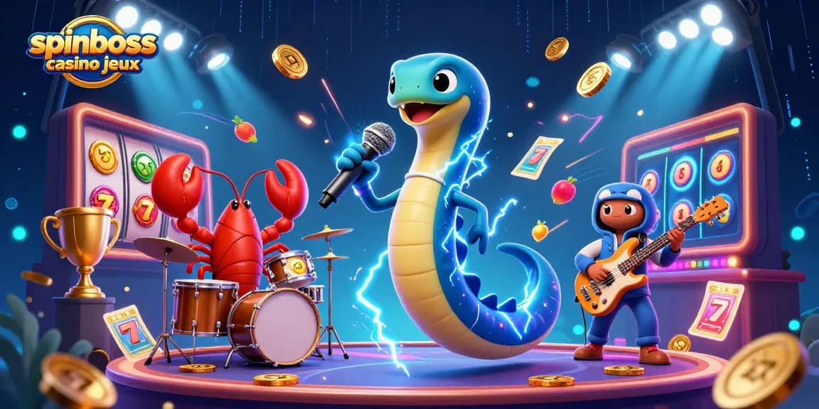 Découvrez les jeux SpinBoss casino avec machines à sous, jackpots et surprises sous-marines.
