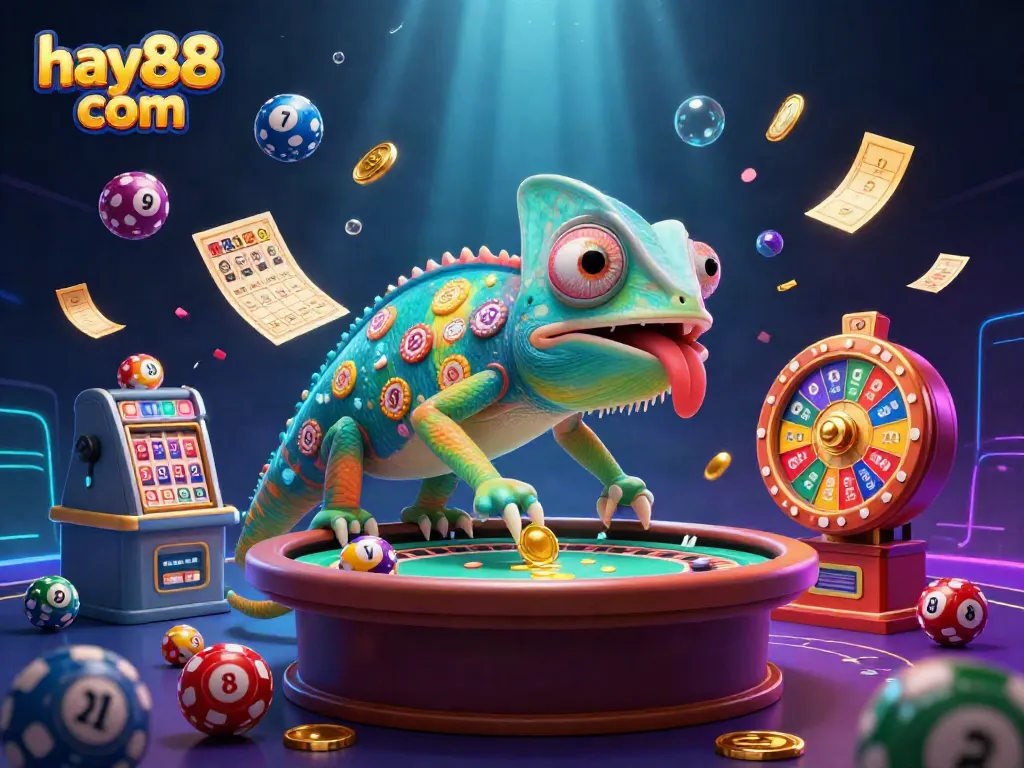 Experience exciting gameplay at hay88 com, where colorful lottery elements and dynamic gaming action collide.
