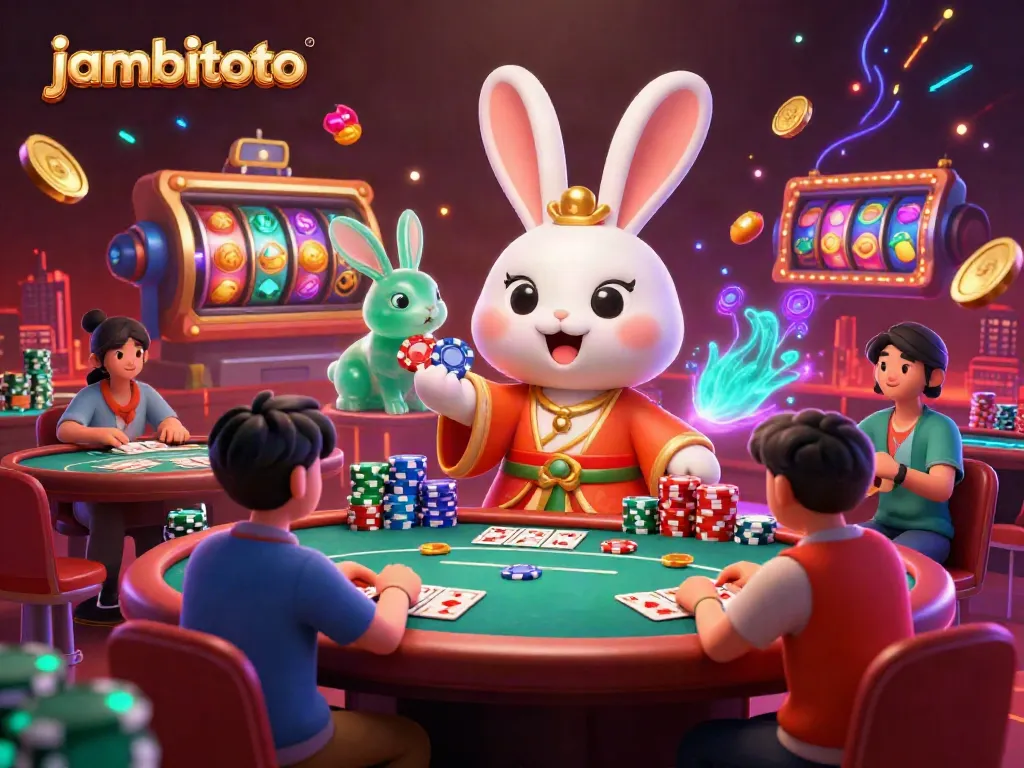 Experience winning excitement at jambitoto with lively gameplay and vibrant casino characters.